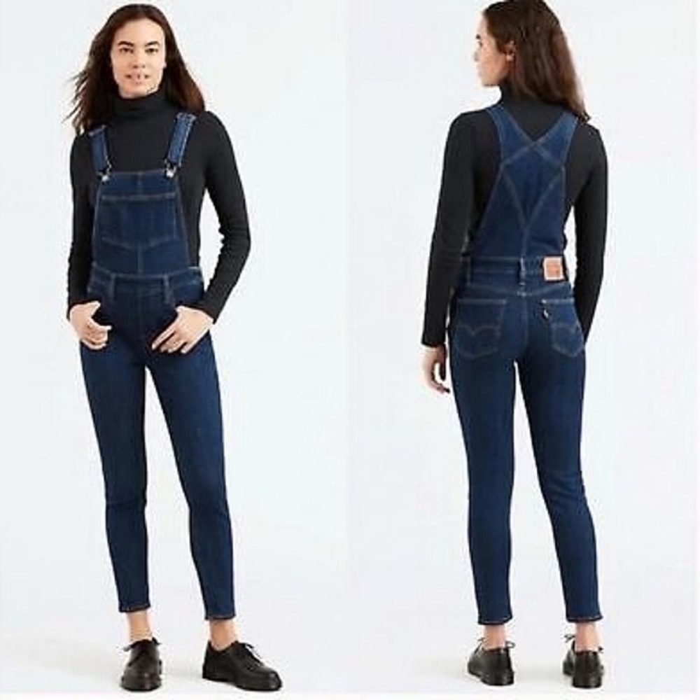 Levi’s Denim Overalls Womens Size 31